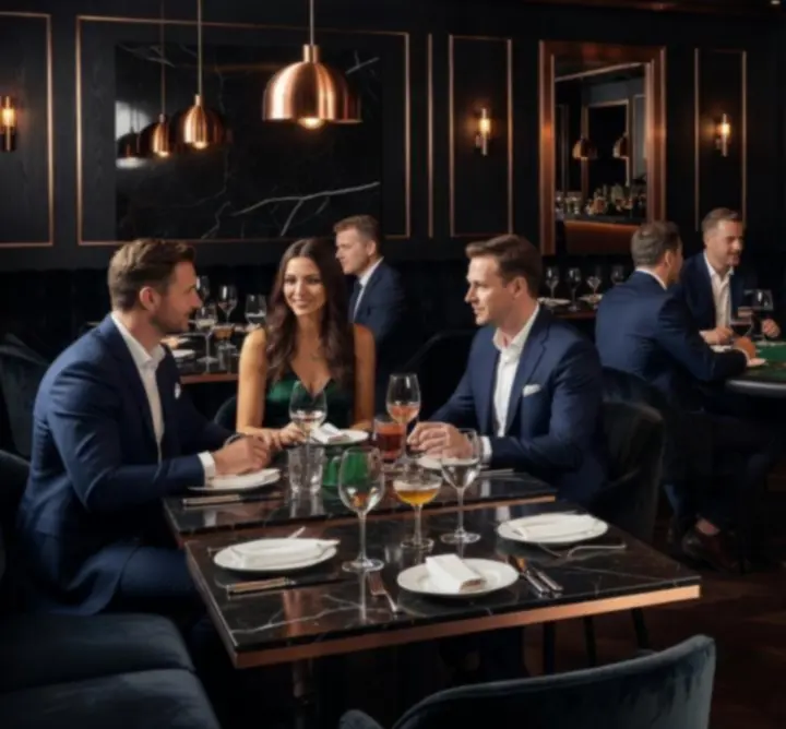Stylowy smart-casual dress code podczas wieczoru pokerowego