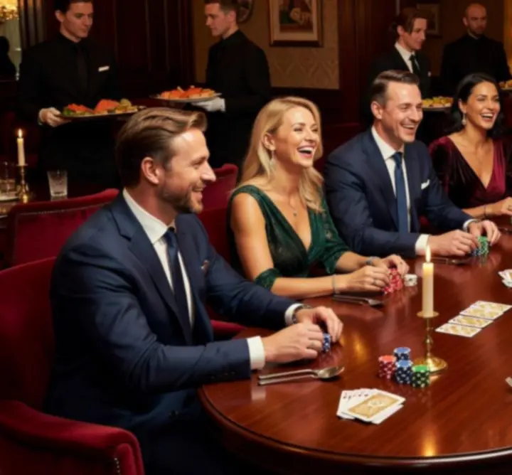 Galeria zdjęć z wieczorów pokerowych w restauracji W Polsce Events