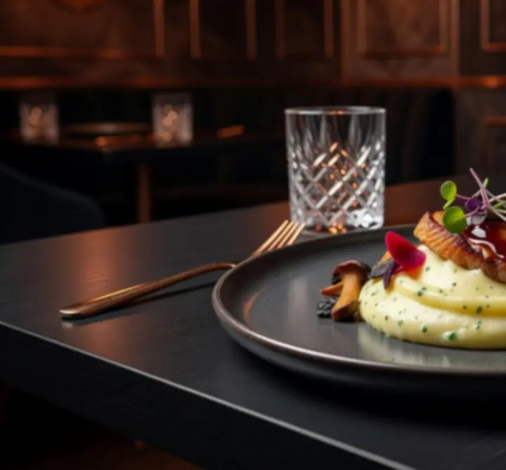 Elegancka prezentacja dań w restauracji W Polsce Events